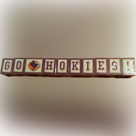 Hanna’s Handiworks Hokie Blocks ,NWT - Picture 1 of 5